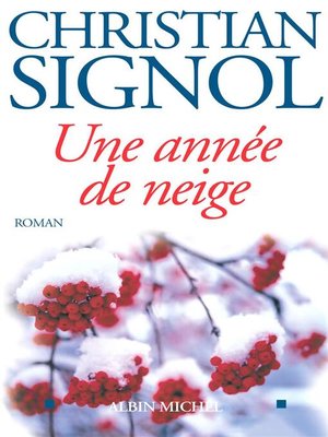 cover image of Une année de neige